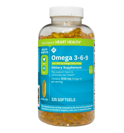 Viên uống Omega 3 6 9 Flaxseed old nature made 300 viên của Mỹ